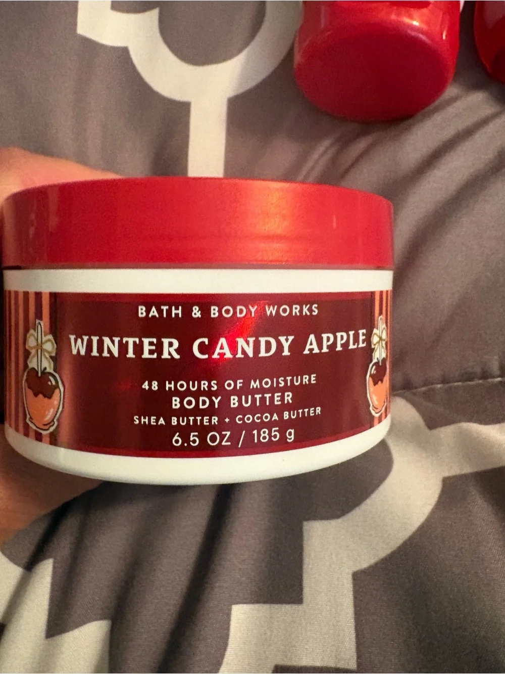 Bath & Body Works Winter Candy Apple Set - Red